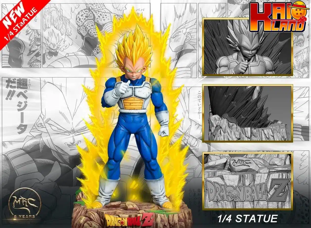 Dragon Ball MRC Studio Super Saiyan Vegeta Resin Statue