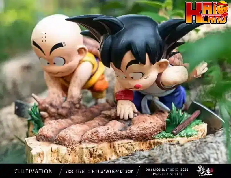 Dragon Ball DIM Studio Goku and Krillin V 2 Resin Statue