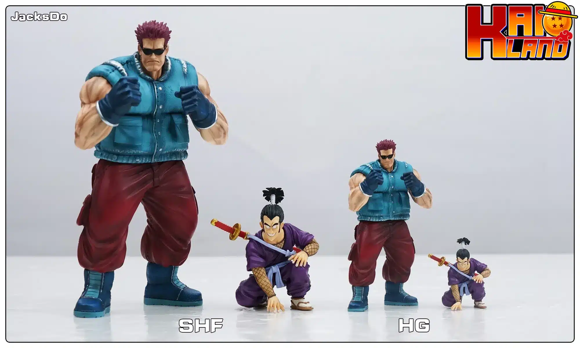 Dragon Ball JacksDo Studio Vol 2 Red Ribbon Resin Statue Stock Dana EU