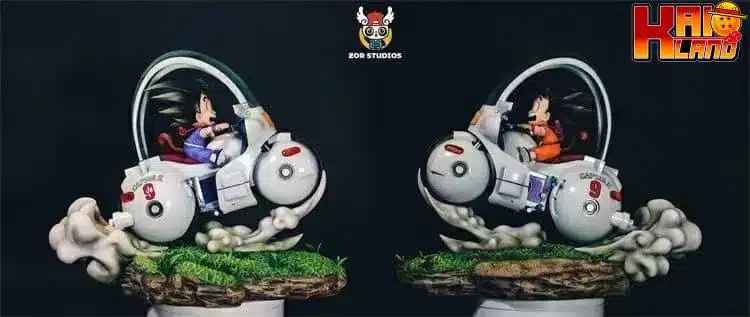 Dragon Ball ZOR Studio Goku Motorbike Resin Statue