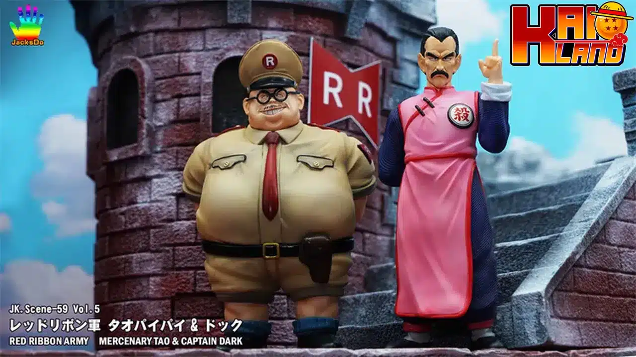 Dragon Ball JacksDo Studio Vol 5 Red Ribbon Version HG Resin Statue Stock Dana EU