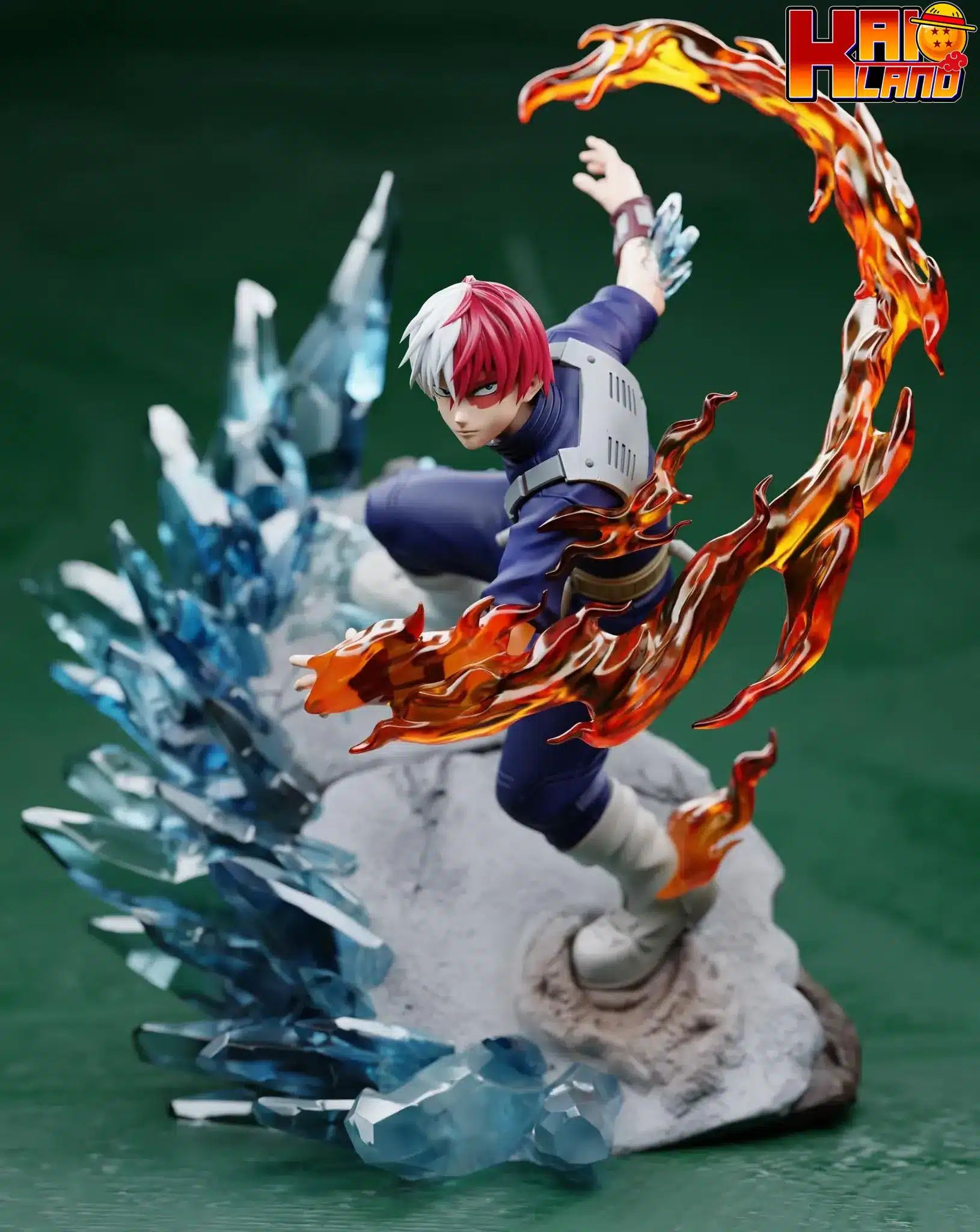 Boku No Hero Academia Player 1 Todoroki Resin Statue