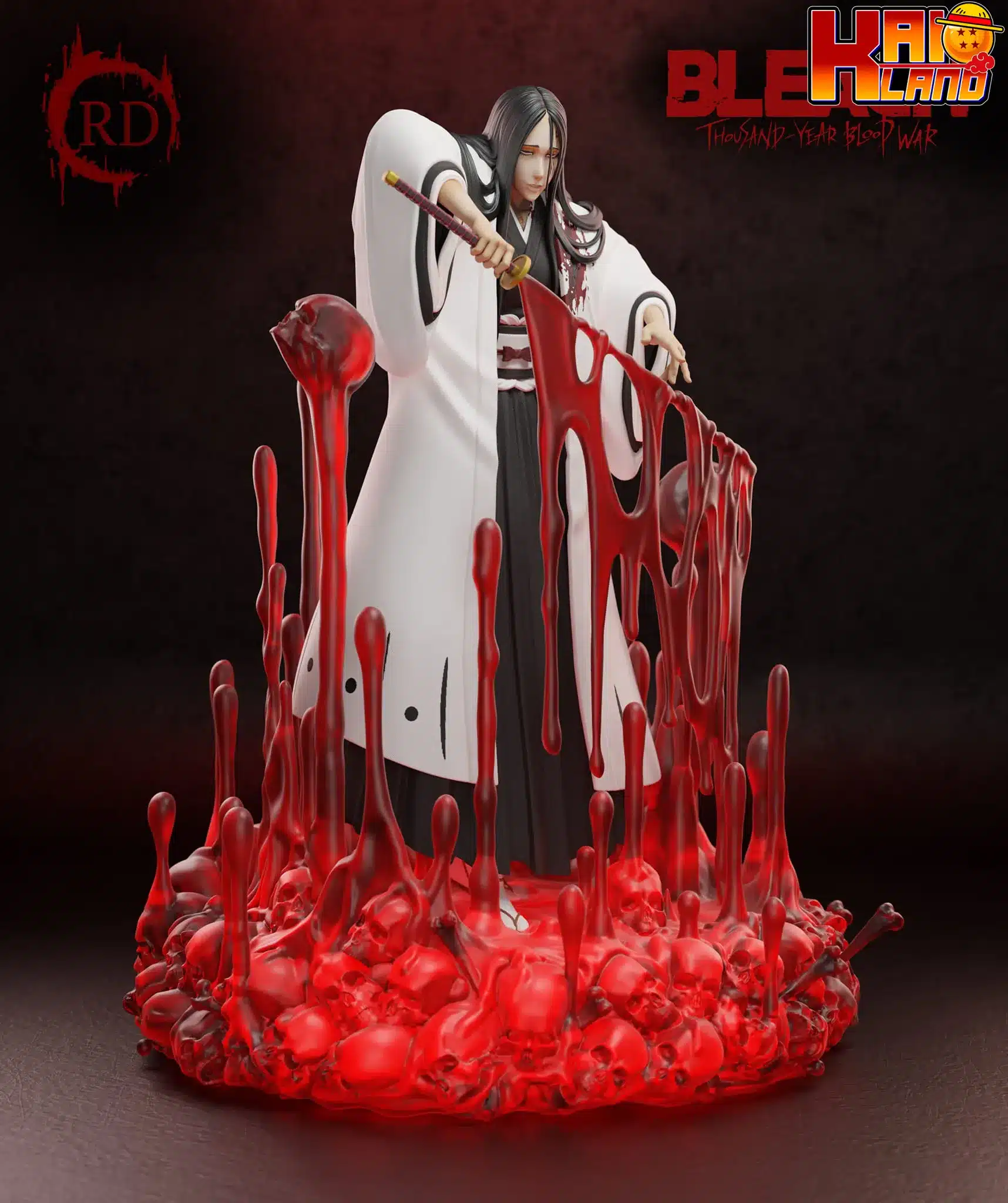 Bleach Blood Night Studio Shihouin Yoruichi Resin Statue Kaioland