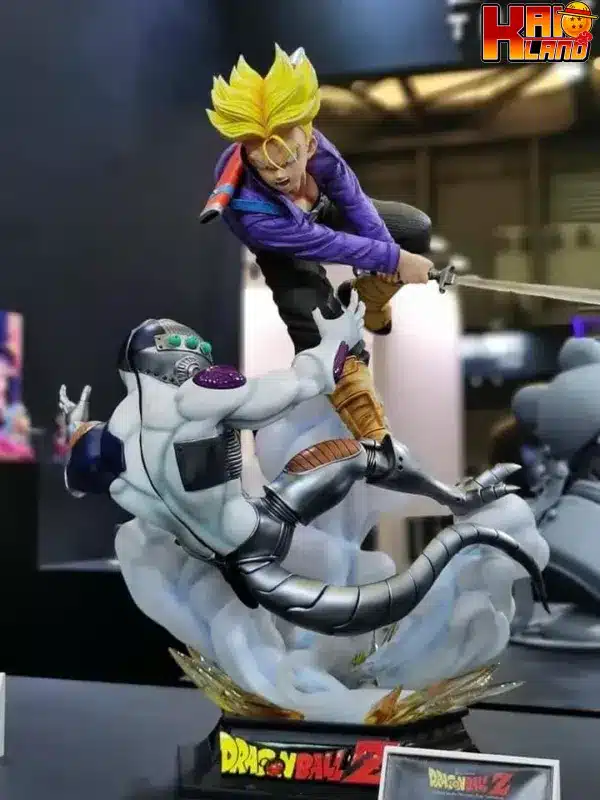 ドラゴンボール - ドラゴンボールZ トランクスVSメカフリーザ　額装品　ビジュアルアート　鳥山明 ドラゴンボールZ トランクス VS メカフリーザ額装品鳥山明