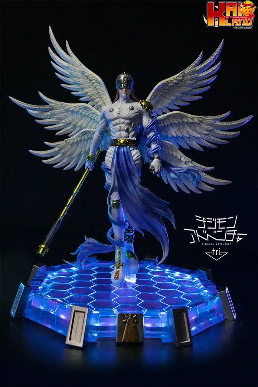 Digimon Miman Studio Angemon Resin Statue