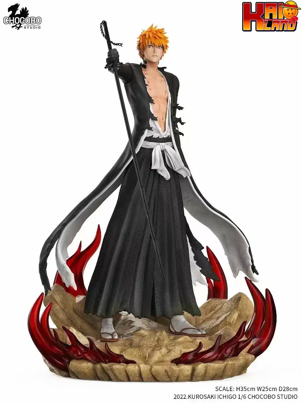Bleach Chocobo Studio Ichigo Resin Statue
