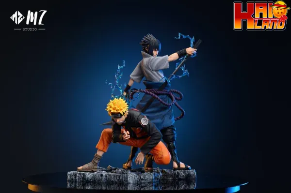 NARUTO -ナルト- MZスタジオ ナルトとサスケ 樹脂製スタチュー