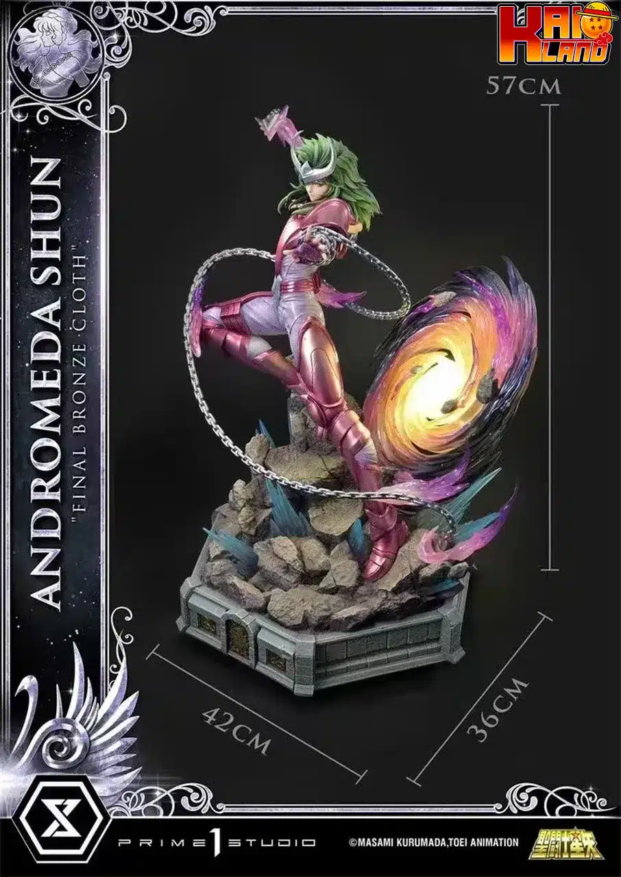 Saint Seiya Prime 1 Studio Andromeda Shun Resin Statue