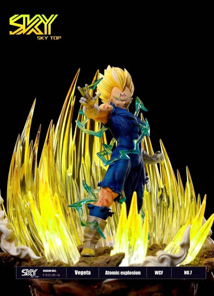 Statue en résine Dragon Ball Sky Top Studio Muscle Vegeta