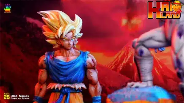 ドラゴンボール JacksDo スタジオ悟空 vs フリーザ樹脂スタチュー
