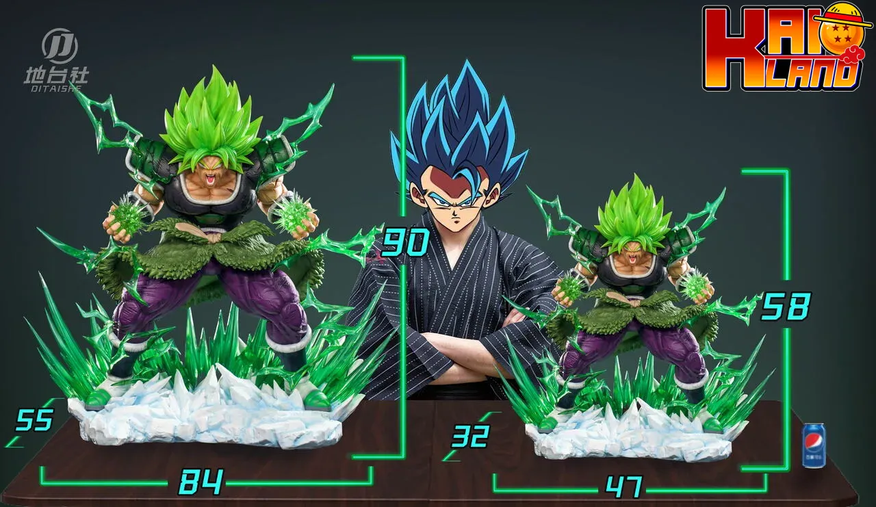 Dragon Ball Di Tai She Studio Broly Film Resin Statue