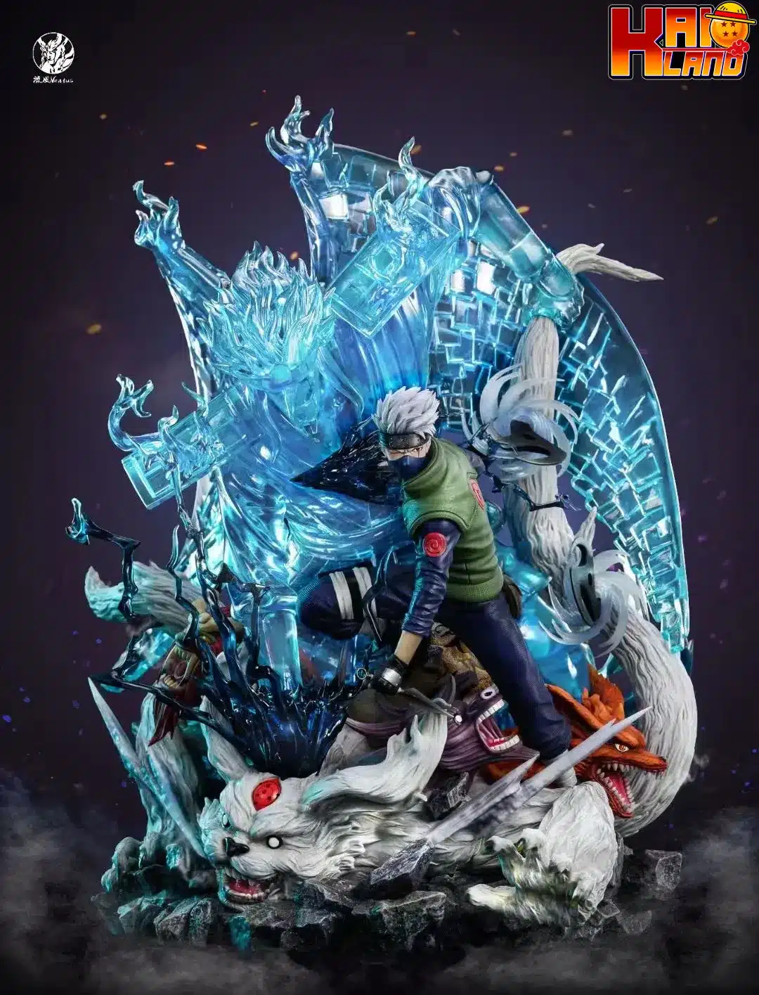 Naruto Burning Wind Kakashi Hatake Resin Statue