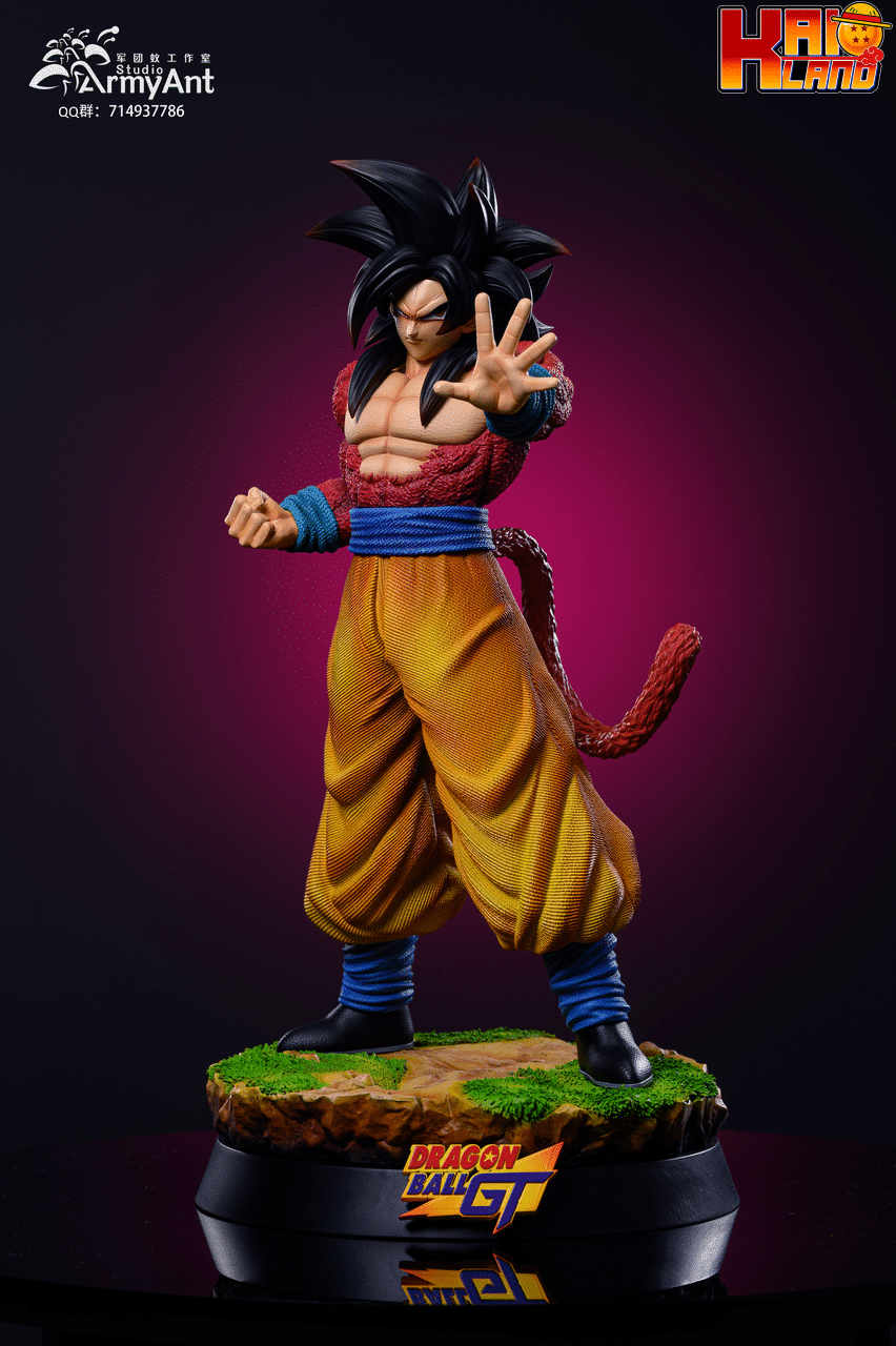 Dragon Ball ArmyAnt Goku SSJ4 Resin Statue
