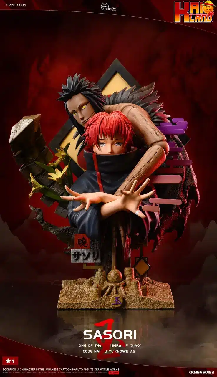 Naruto Third Eye Studio Sasori Bust 1/3  Resin Statue
