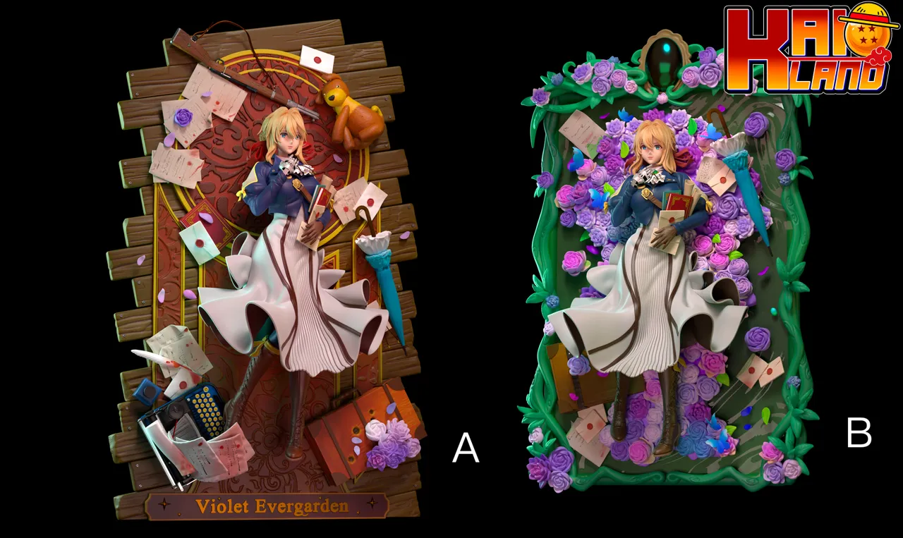 Violet Evergarden LazyDog studio Violet  Hanging Resin Statue