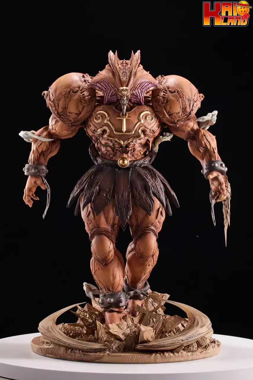 Yu-Gi-Oh ASS studio  Exodia Monster Duel Dark Archmage Ike Zodia Resin Statue