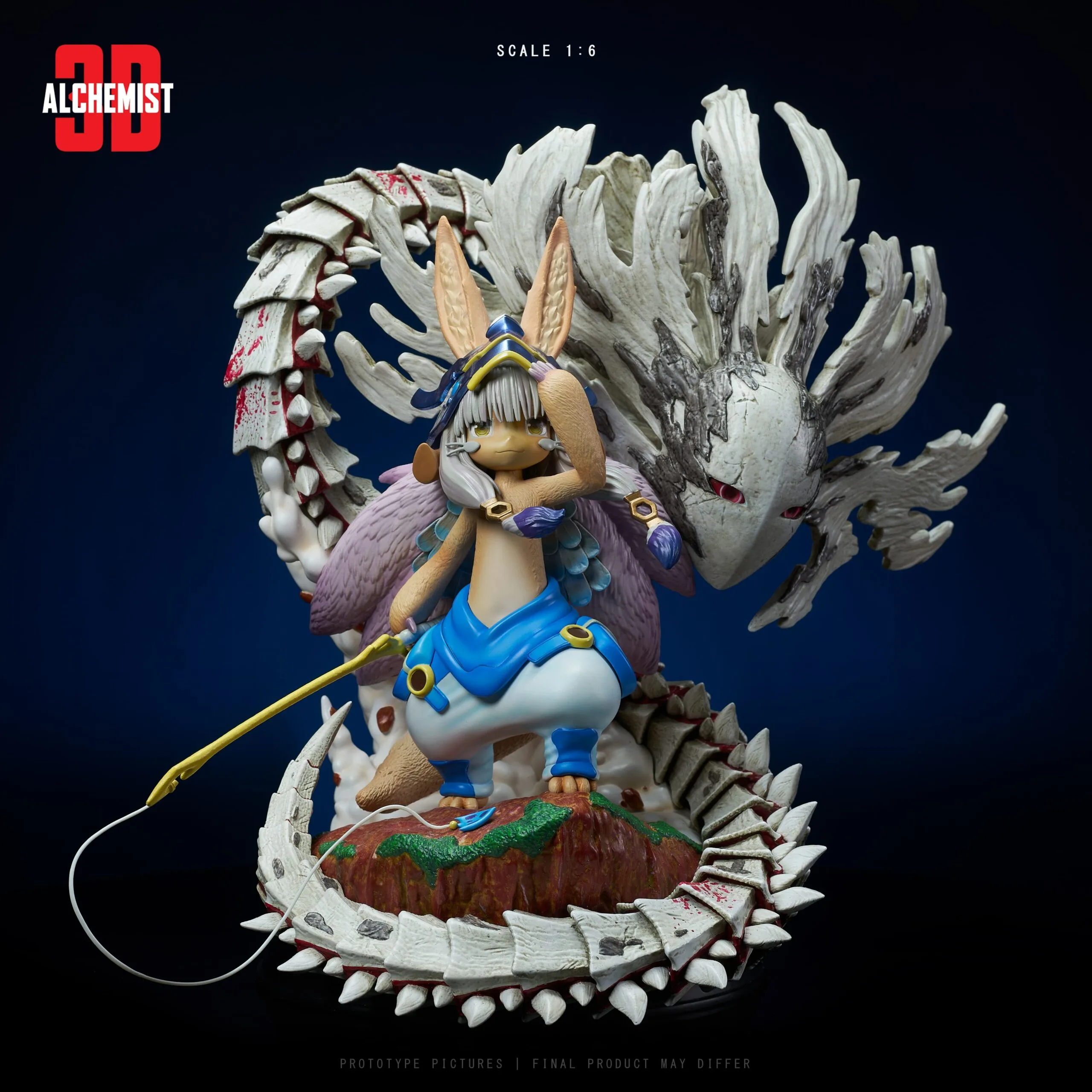 3D ALCHEMIST X TENSHIHAII Nanachi and Belaf Resin Statue
