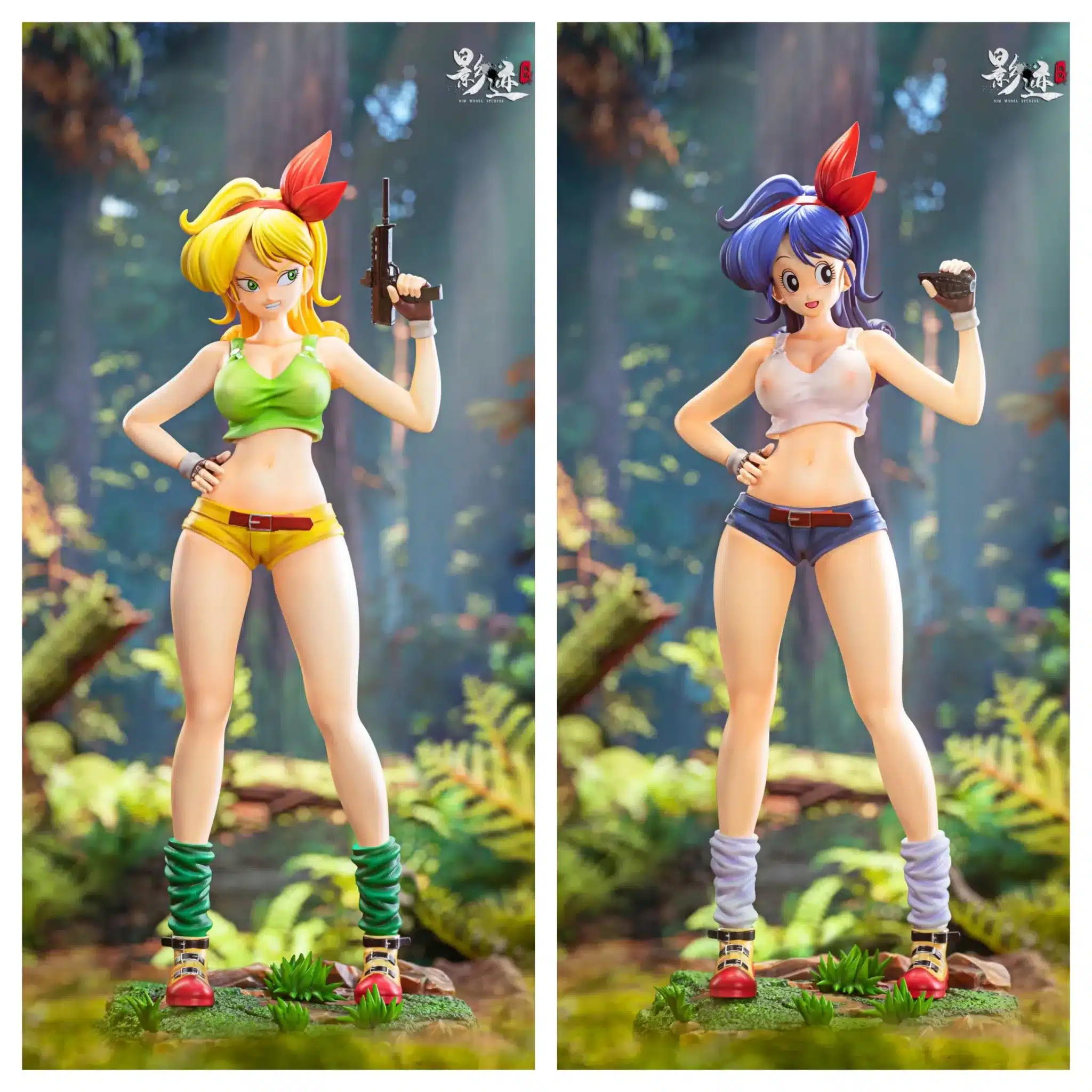 Dragon Ball DIM Studio Vol 5 Launch Version White Resin Statue Stock Dana EU