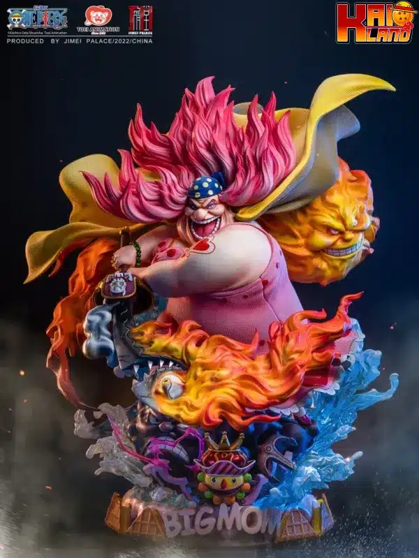 ワンピース ジメイ パレス ビッグ マム ライセンス樹脂製スタチュー