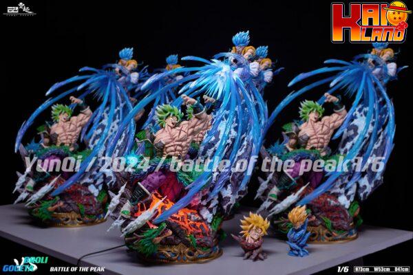 Dragon Ball YunQi Studio Broly Vs Gogeta Resin Statue 1