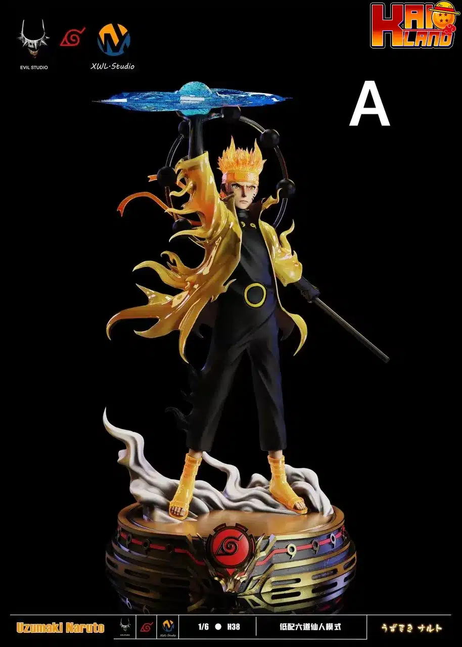 Naruto Evil Studio Uzumaki Naruto Resin Statue