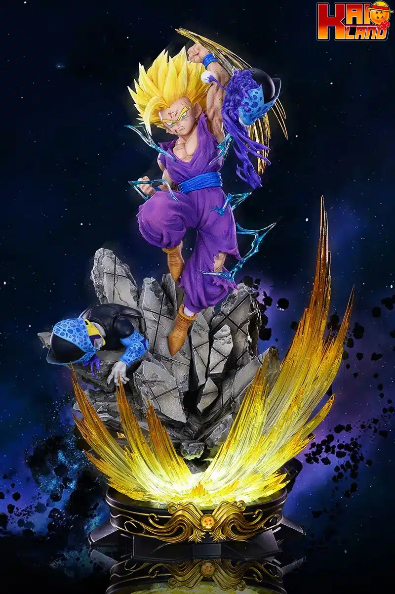 【GINGER掲載商品】 ドラゴンボール OI ミニセル樹脂 Vs SSJ2 スタジオ悟飯 コミック・アニメ