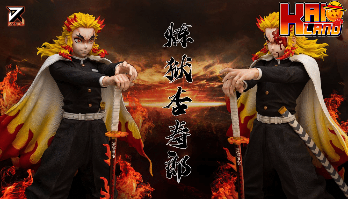 Kimetsu No Yaiba Jianke Studio Rengoku Kyojuro EX Resin Statue