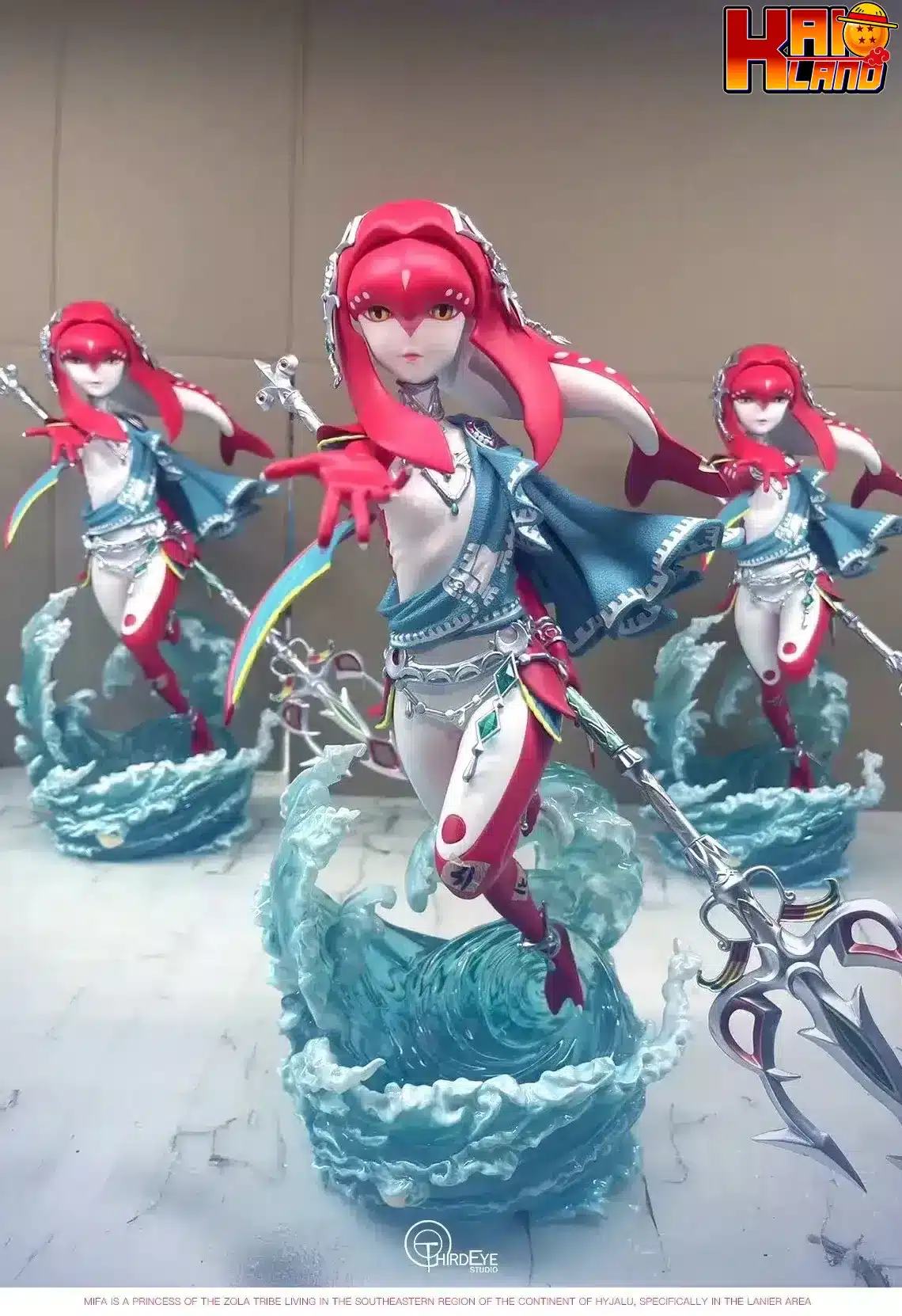 The Legend of Zelda Third Eye Studio Mipha Resin Studio