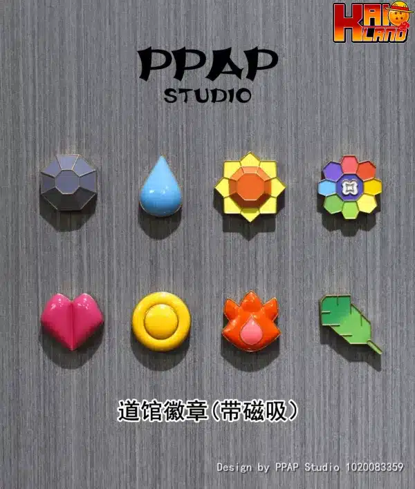 カントーのポケモン PPAP ジムバッジ - Kaioland カントーのポケモン PPAP ジムバッジ - Kaioland