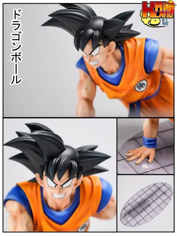 ドラゴンボール DB スタジオ悟空トレーニング樹脂スタチュー