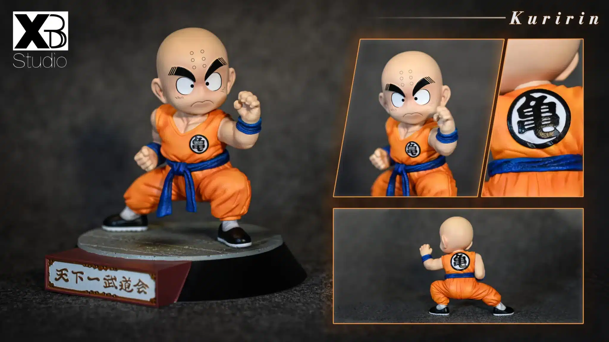Dragon Ball XBD Studio Krillin Tournament Resin Statue