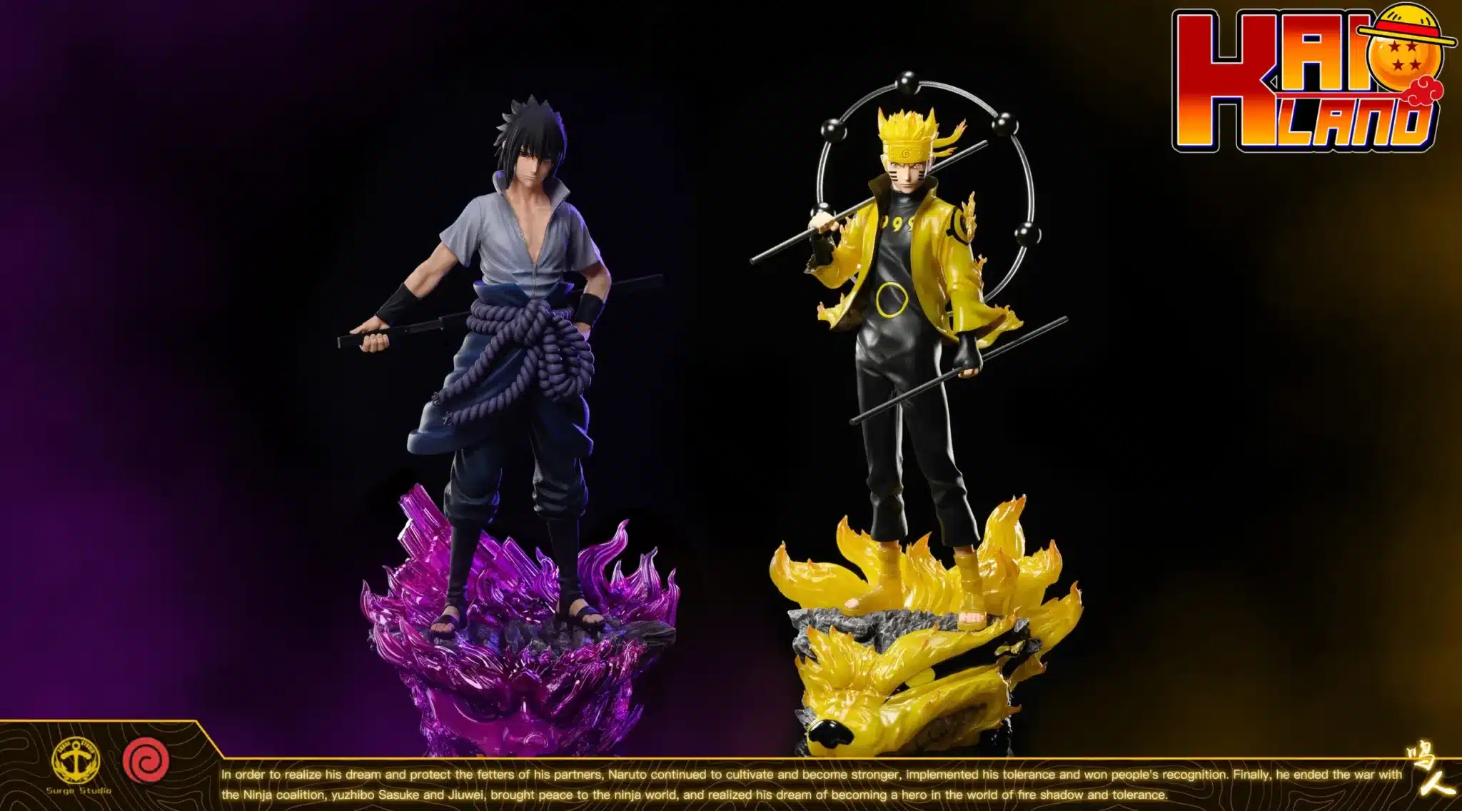 Naruto Surge Studio Uchiha Madara Resin Statue - Kaioland