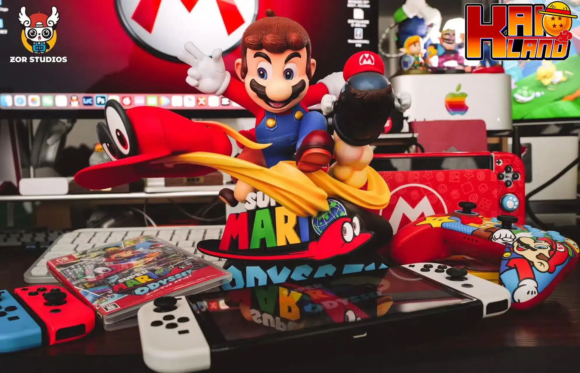 Mario Bros Zor Studio Resin Statue