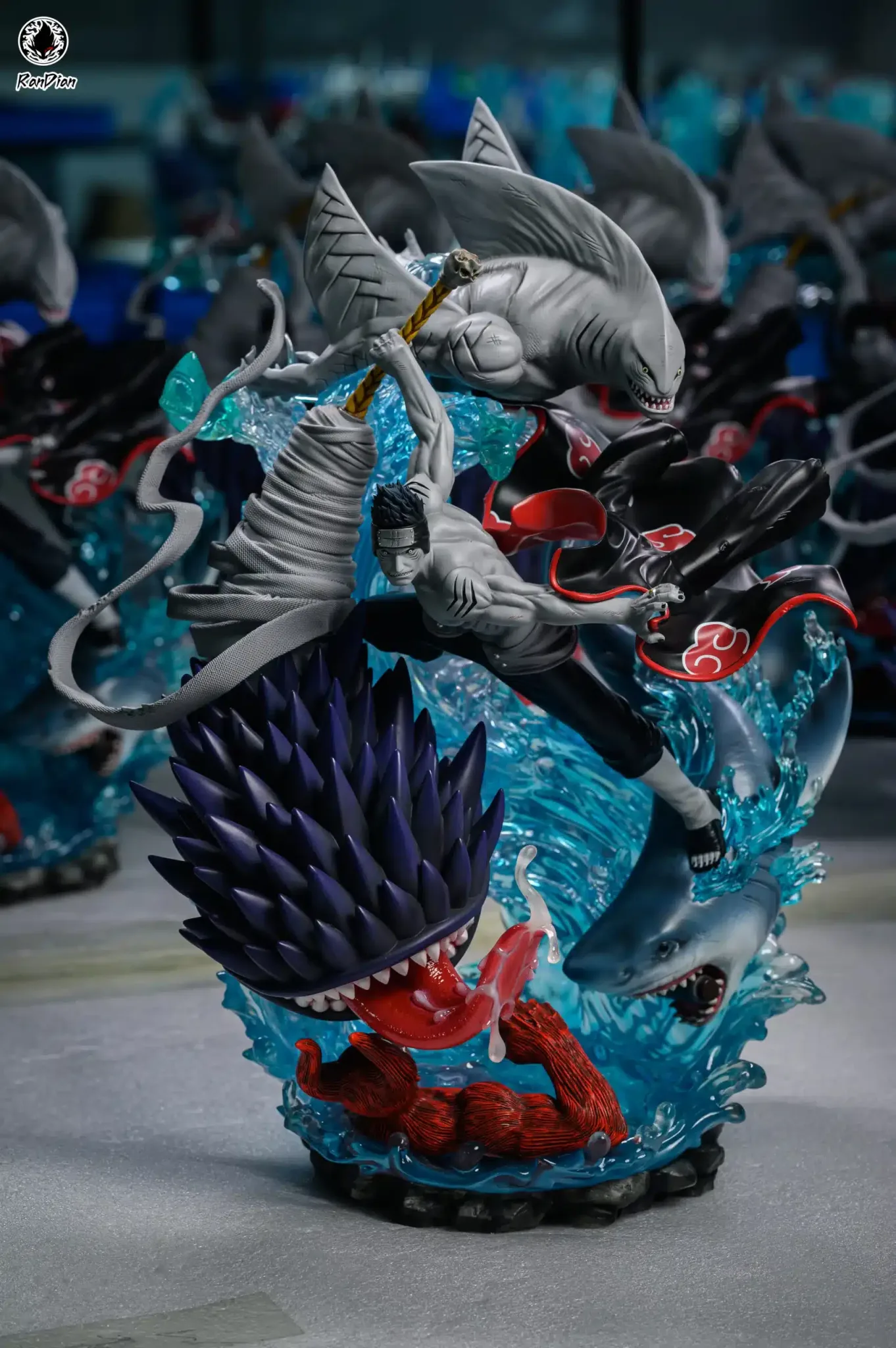 Naruto Kisame Burning Wind 1/7 Resin Statue