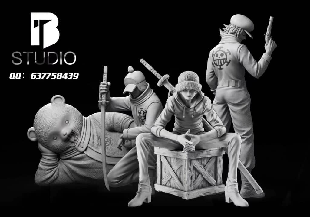 One Piece BT Studio Penguin Shachi Resin Statue Kaioland