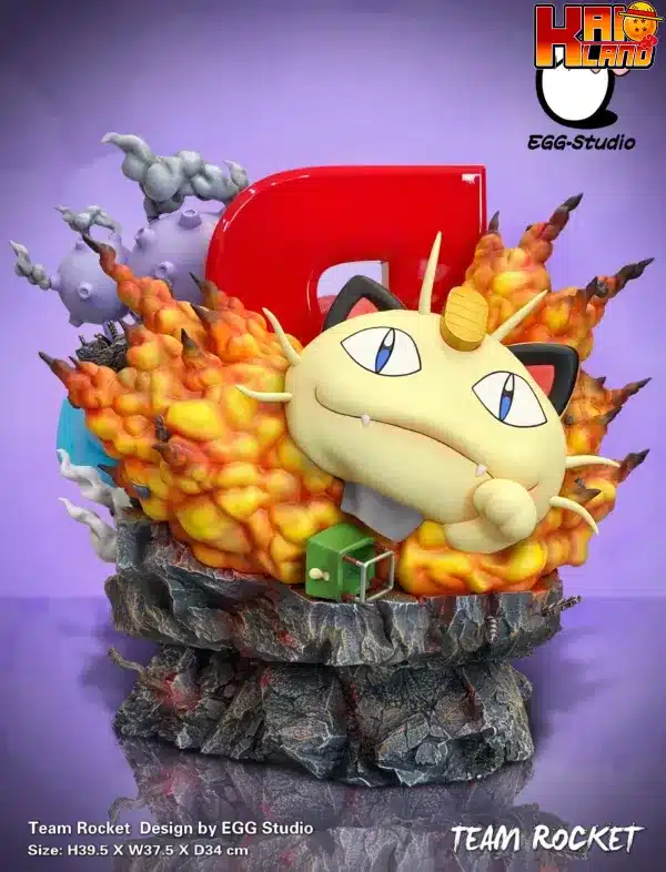 Pokemon EGG Studio Champion Ash Ketchum Resin Statue - Kaioland