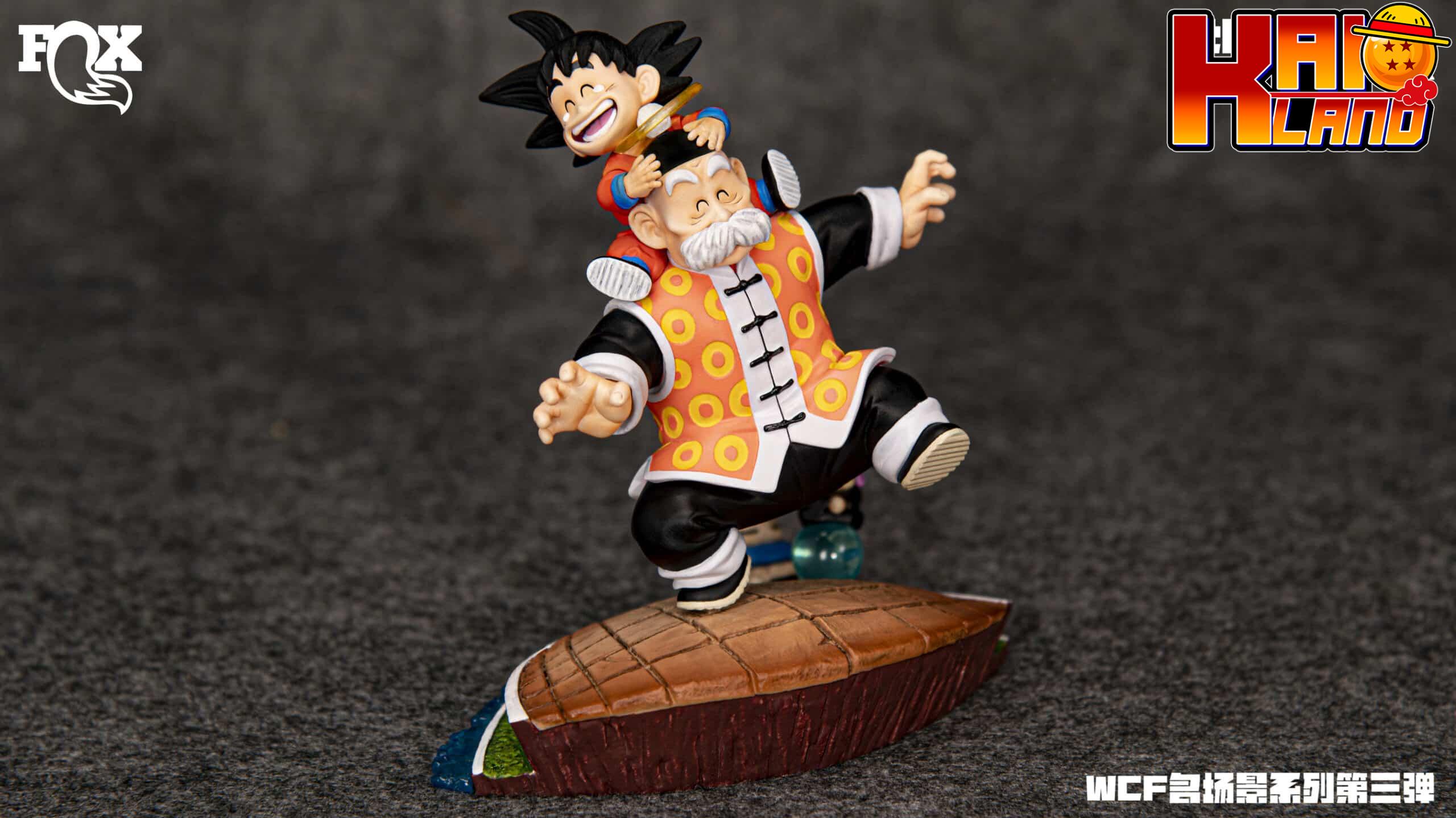 ドラゴンボール FOX スタジオ 悟飯おじいちゃんと悟空 樹脂製 ドラゴンボール FOX スタジオ 悟飯おじいちゃんと悟空 樹脂製