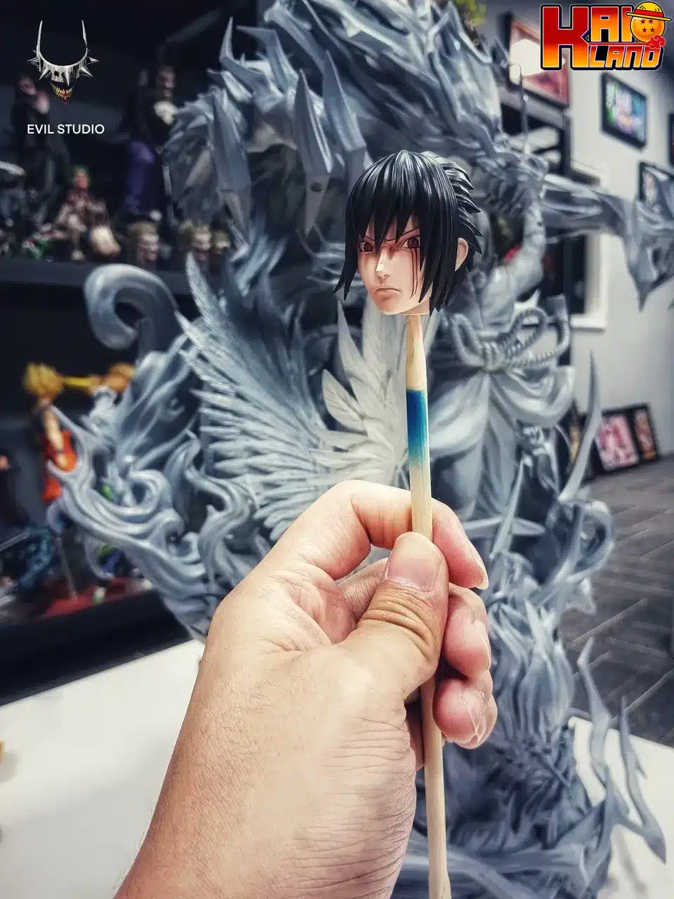NARUTO -ナルト- Evil Studio サスケ 樹脂製スタチュー - Kaioland