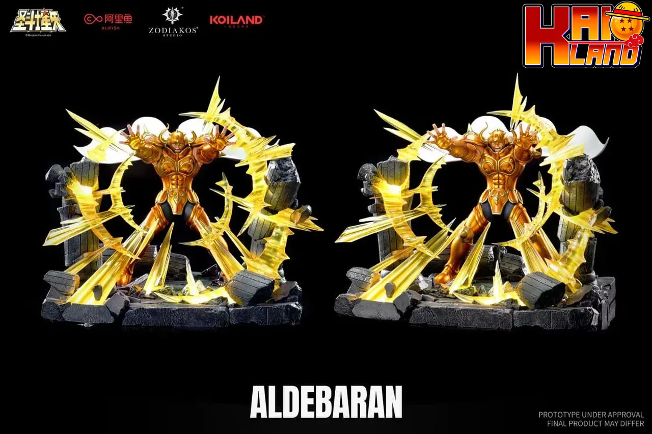 Saint Seiya Zodiakos Studio Aldebaran Licensed Resin Statue - Kaioland