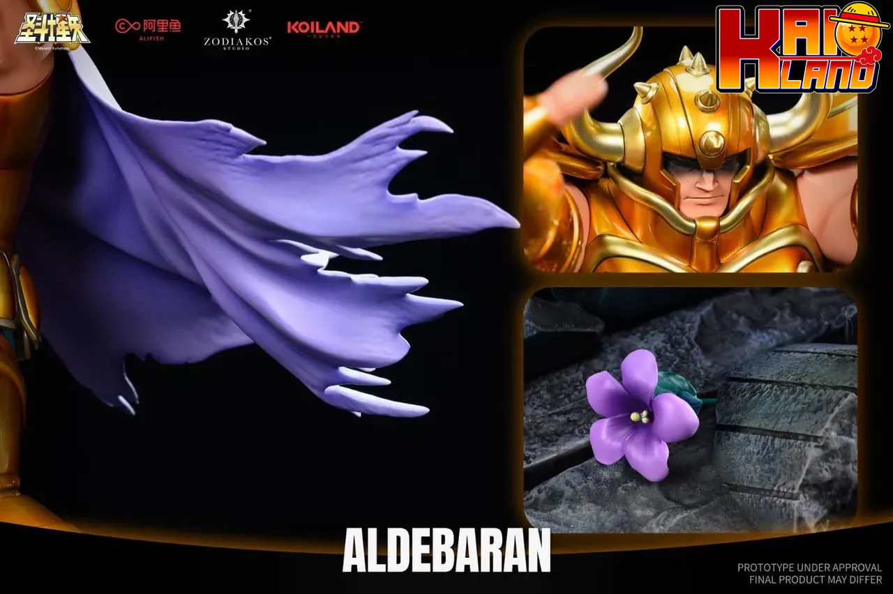 Saint Seiya Zodiakos Studio Aldebaran Licensed Resin Statue - Kaioland