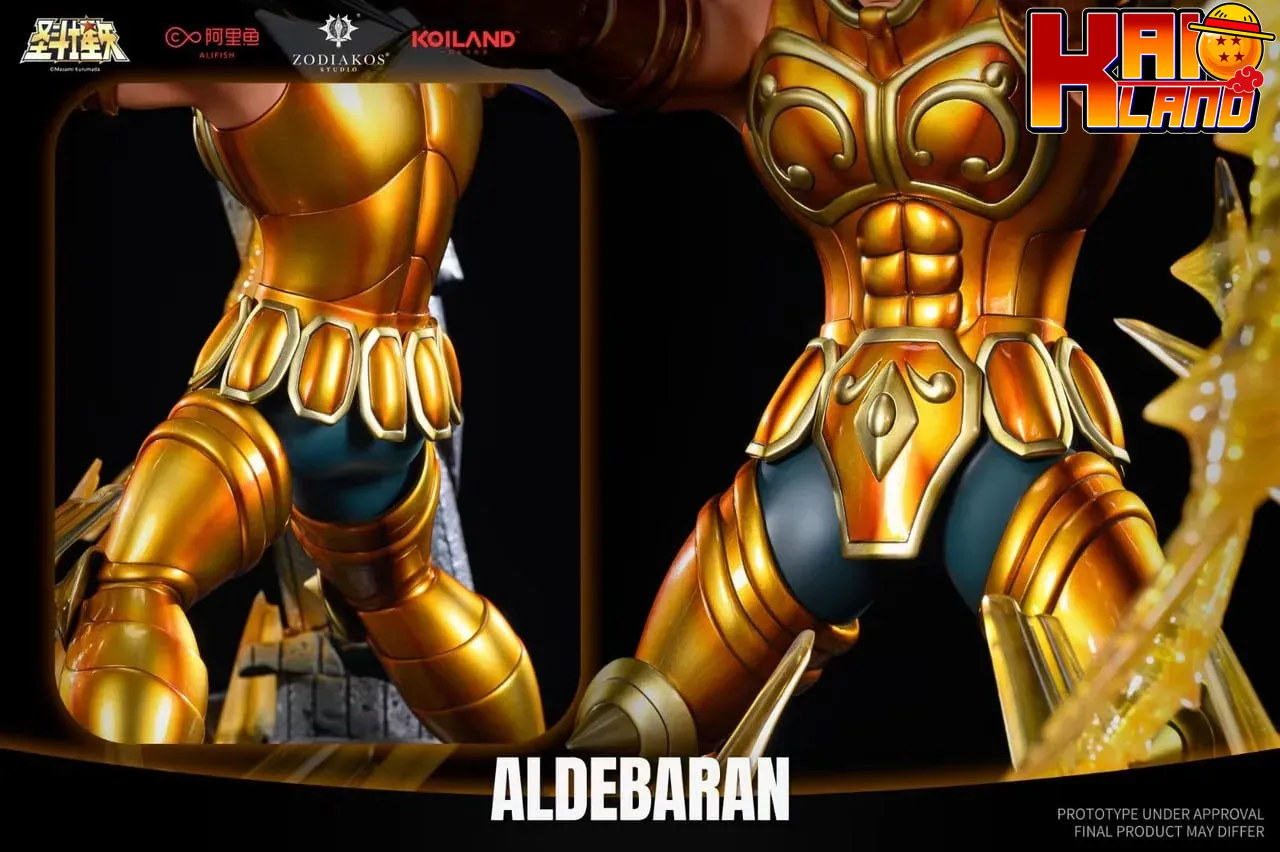 Saint Seiya Zodiakos Studio Aldebaran Licensed Resin Statue - Kaioland