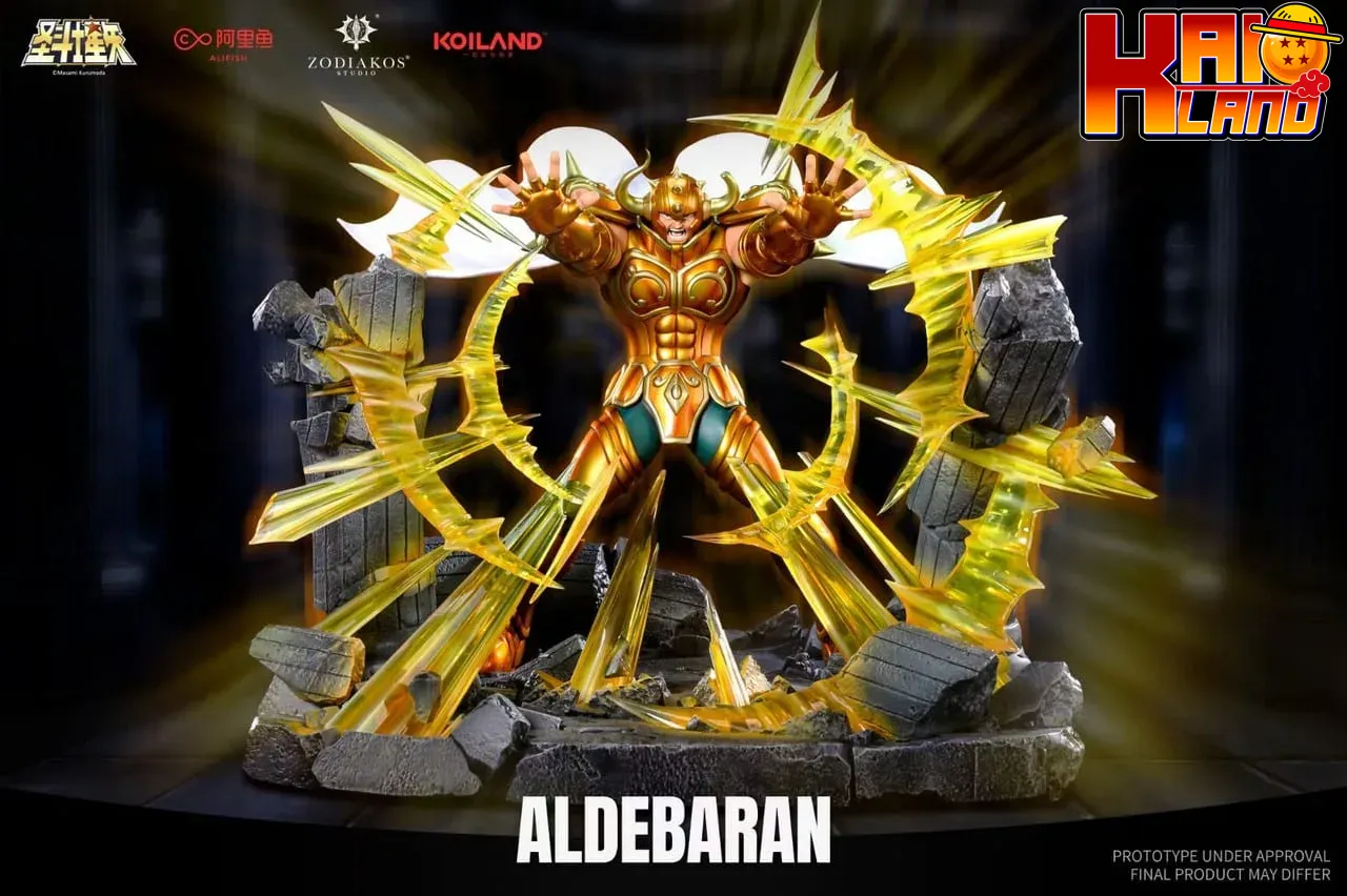 Saint Seiya Zodiakos Studio Aldebaran Licensed Resin Statue - Kaioland