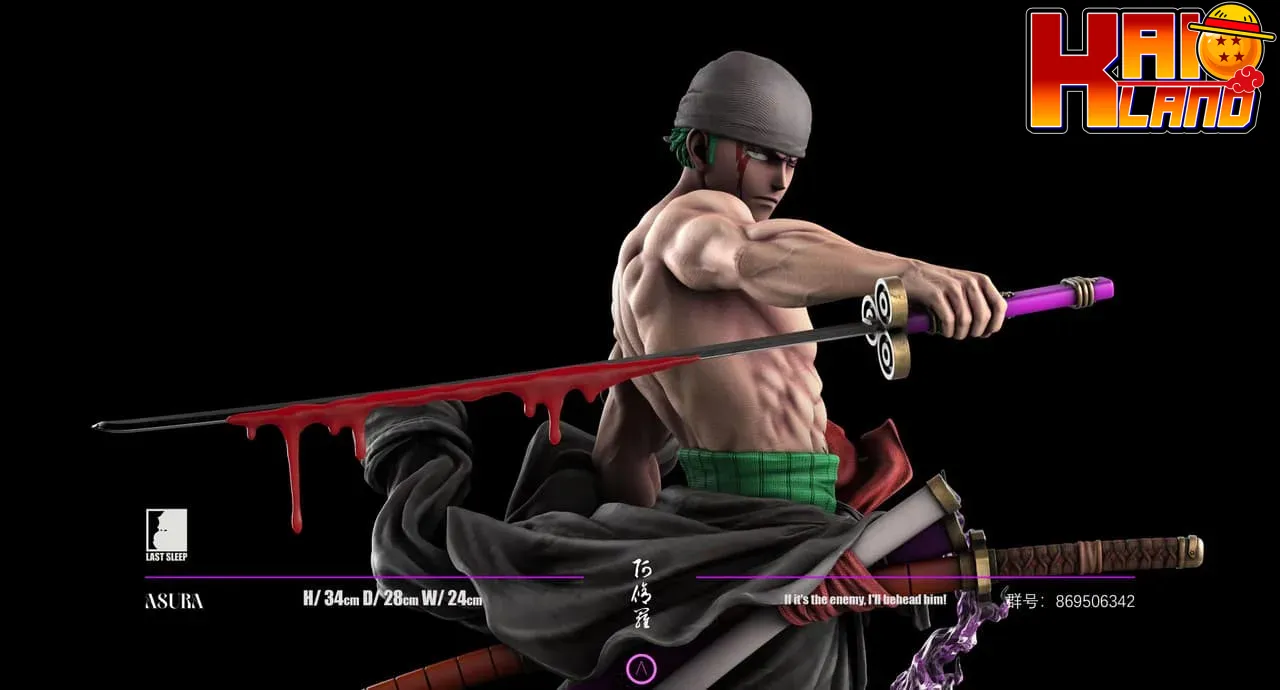 One Piece Last Sleep Studio Zoro 2.0 Resin Statue - Kaioland