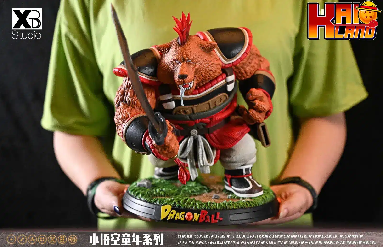Dragon Ball XBD Studio Bear Thief Resin Statue