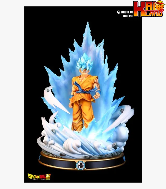 Dragon Ball Figure Class Goku Blue Vegeta Blue Resin Statue - Kaioland
