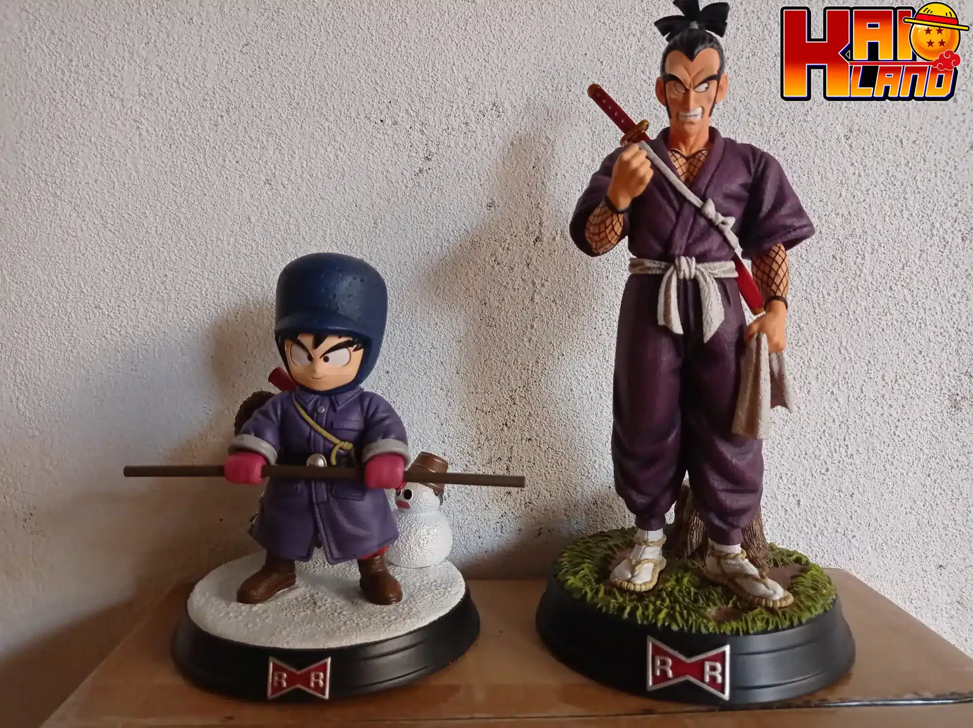 Dragon Ball XBD Studio Goku Kid Snow Ninja Murasaki Resin Statue