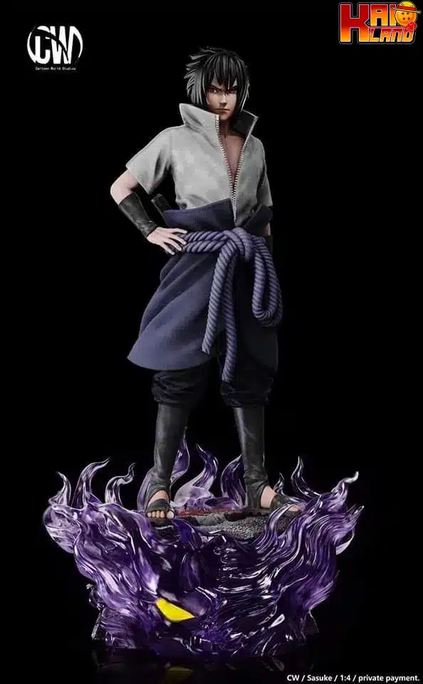 Naruto CW Studio Sasuke Resin Statue