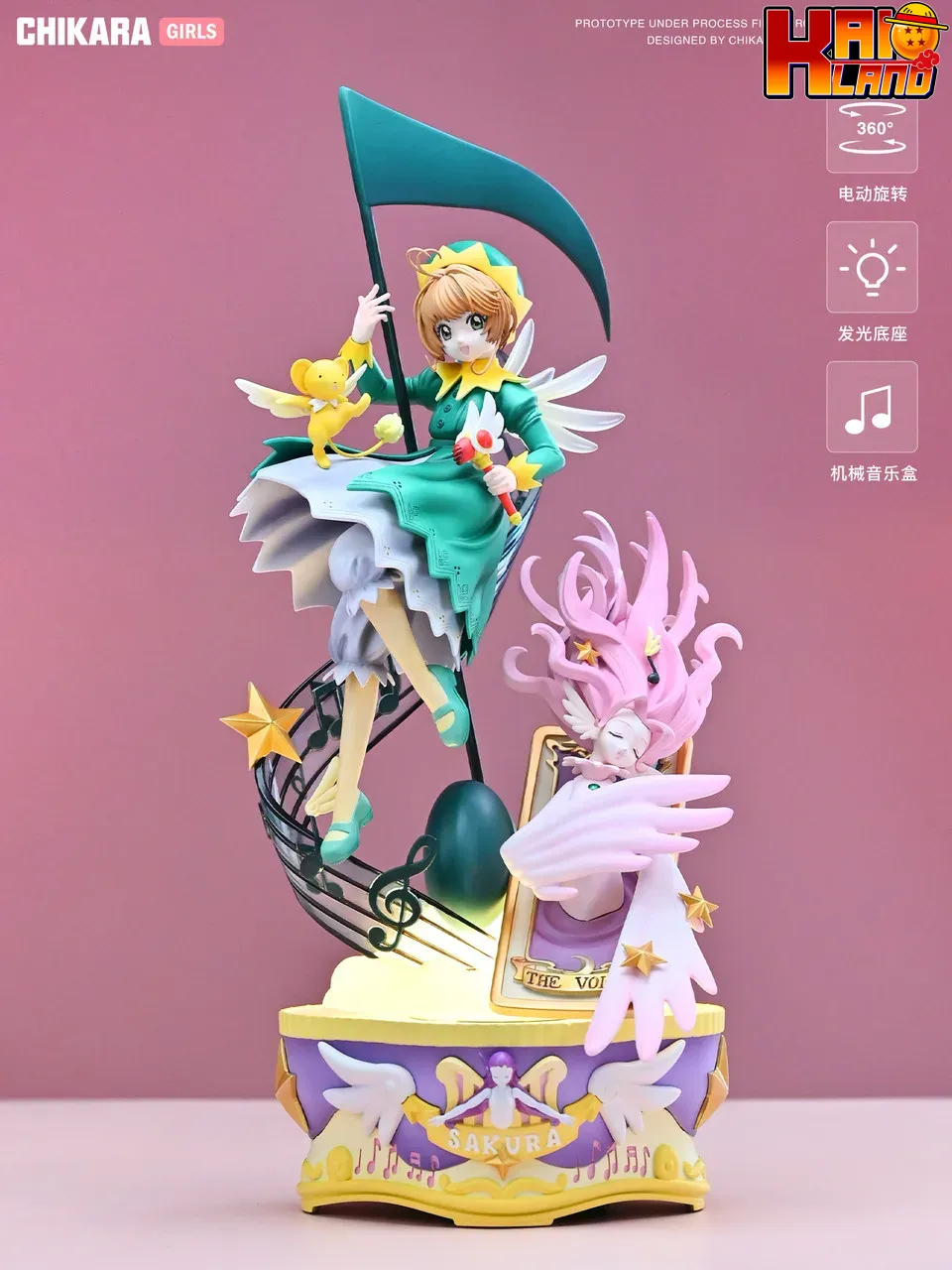 Cardcaptor Sakura Clear Card Chikara Studio Sakura Resin Statue