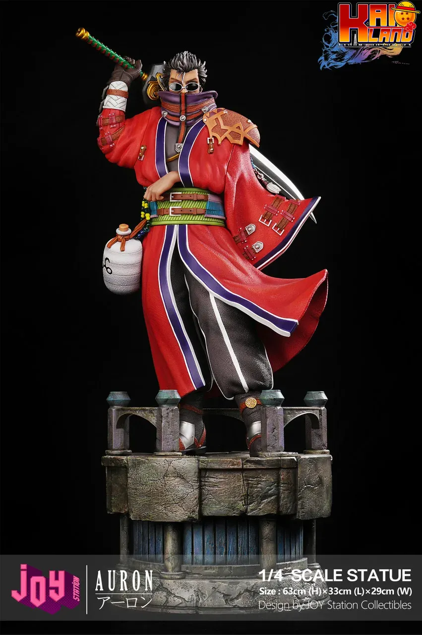 Final Fantasy X JOY Station FFX Auron Resin Statue