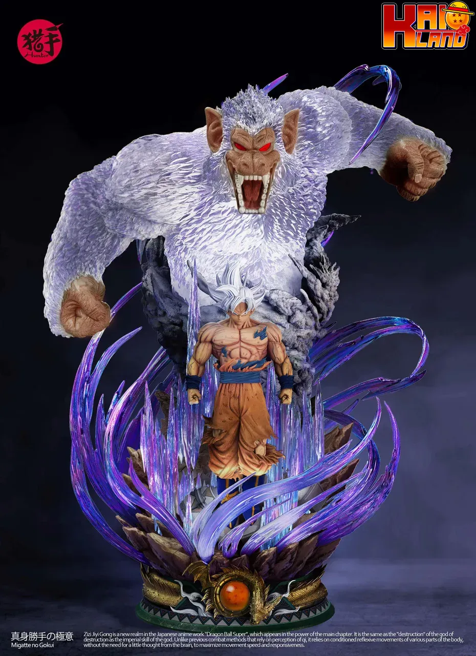 Dragon Ball Hunter Studio Goku Ape Ultra Instinct Resin Statue